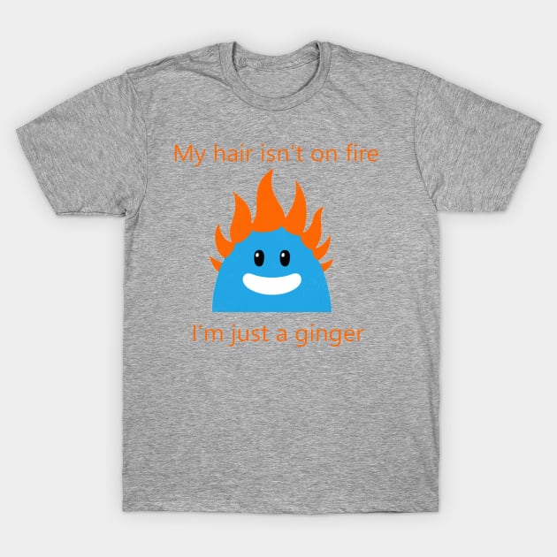 My Hair isn't on fire... T-Shirt by AdvancedNothing